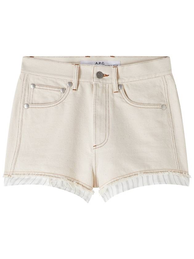 Versailles Shorts Ivory - A.P.C. - BALAAN 2