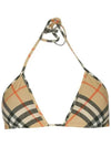 Check Pattern Bikini Top 8087604 - BURBERRY - BALAAN 2