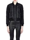 Multi-Zipper Bomber Jacket Black - SAINT LAURENT - BALAAN 9