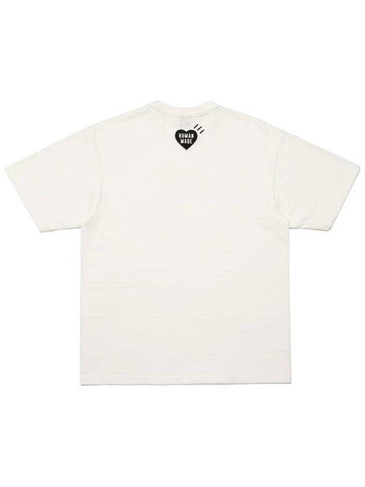 GRAPHIC T Shirt 7 WHITE HM28TE008 - HUMAN MADE - BALAAN 2