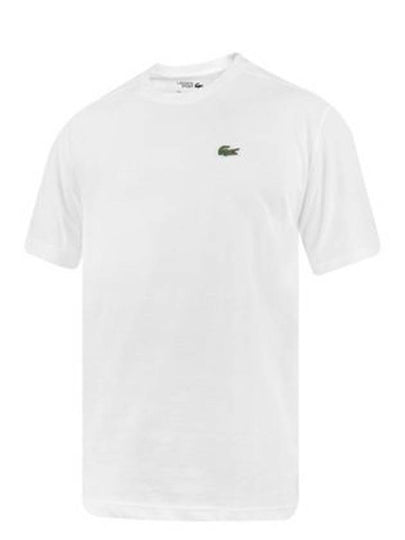 Men's Small Logo Sports Breathable Short Sleeve T-Shirt White - LACOSTE - BALAAN 2