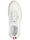 Alumni Eco Nylon Sneaker Tonal White Fun Mix - THOM BROWNE - BALAAN 5