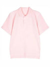 Homme Plissé MC May Knit Polo Shirt Pink - ISSEY MIYAKE - BALAAN 2