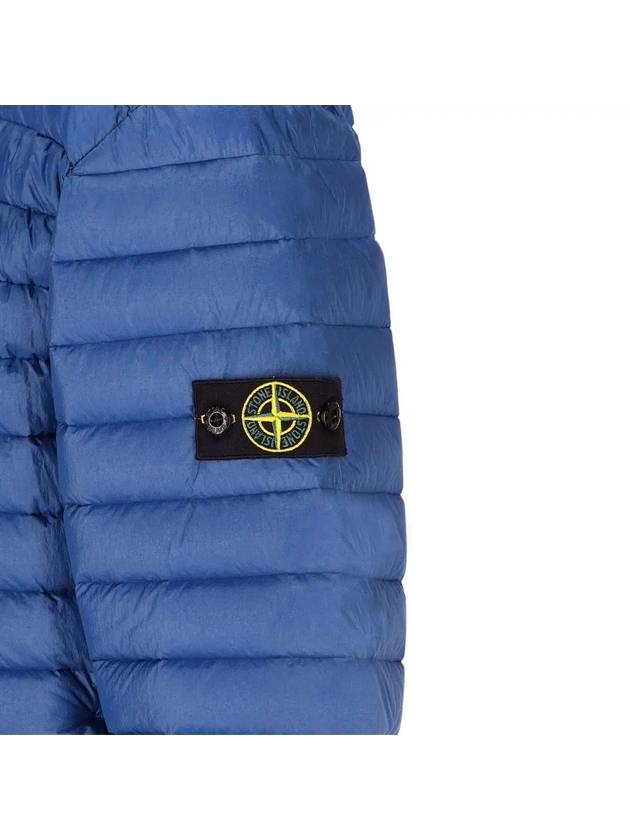 Kids Waffen Hooded Padded Jacket Blue 791640624 V0022 - STONE ISLAND - BALAAN 4