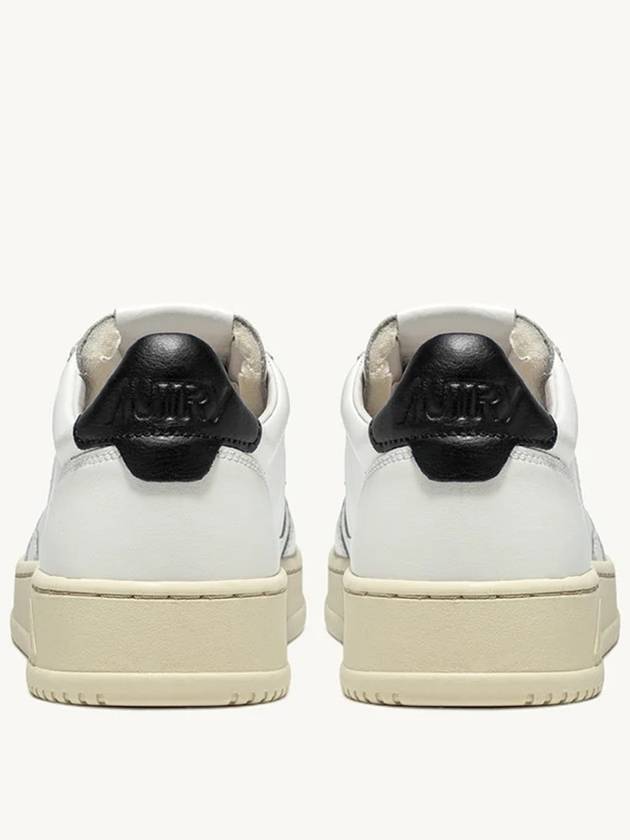 Medalist Black Tab Low Top Sneakers White - AUTRY - BALAAN 4