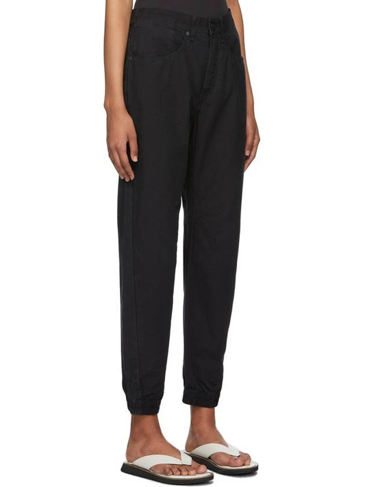 Rag&Bone Black Engineered Jogger Jeans - RAG & BONE - BALAAN 1