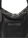 Punk Studded & Fringed Leather Bag - DSQUARED2 - BALAAN 5