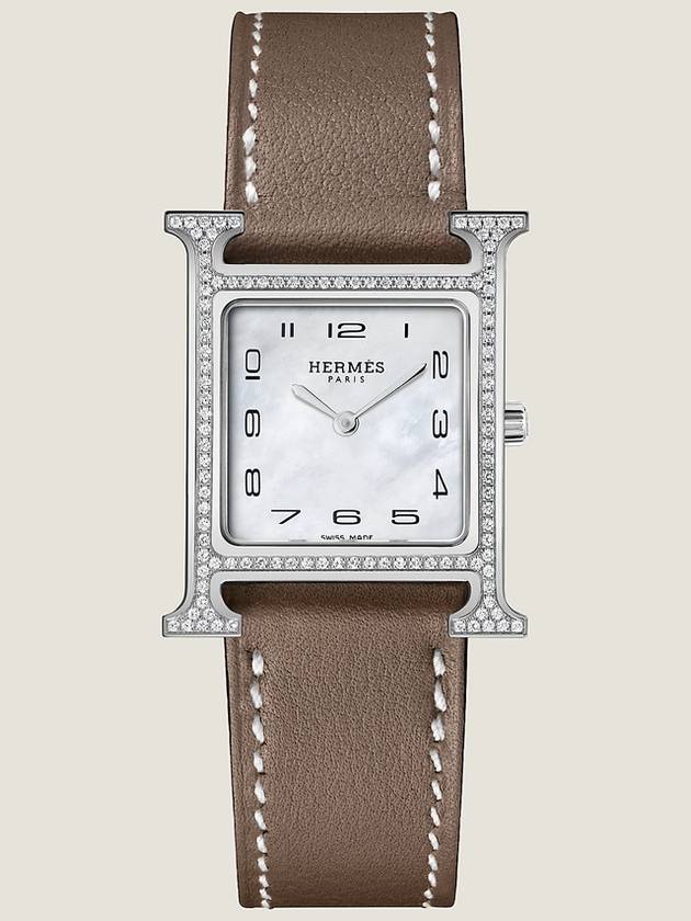 Heure H Small Model 21MM Watch Etope - HERMES - BALAAN 6