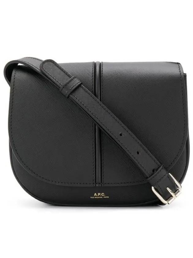 Betty Saffiano Cross Bag Black - A.P.C. - BALAAN 2