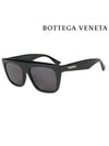 Eyewear Square Frame Sunglasses Black - BOTTEGA VENETA - BALAAN.