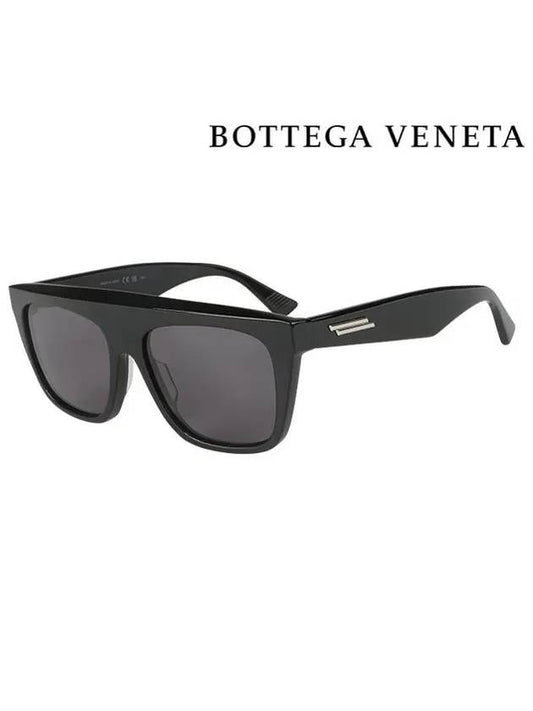 Eyewear Square Frame Sunglasses Black - BOTTEGA VENETA - BALAAN 2