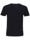 Men's Embroidered Central Pony Short Sleeve T-Shirt  Black - POLO RALPH LAUREN - BALAAN 4