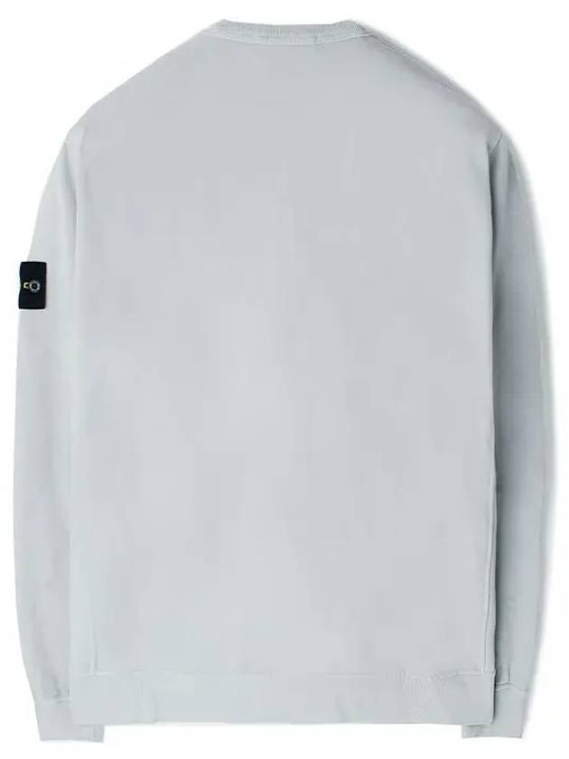 Wappen Patch Crew Neck Cotton Sweatshirt Grey - STONE ISLAND - BALAAN 3