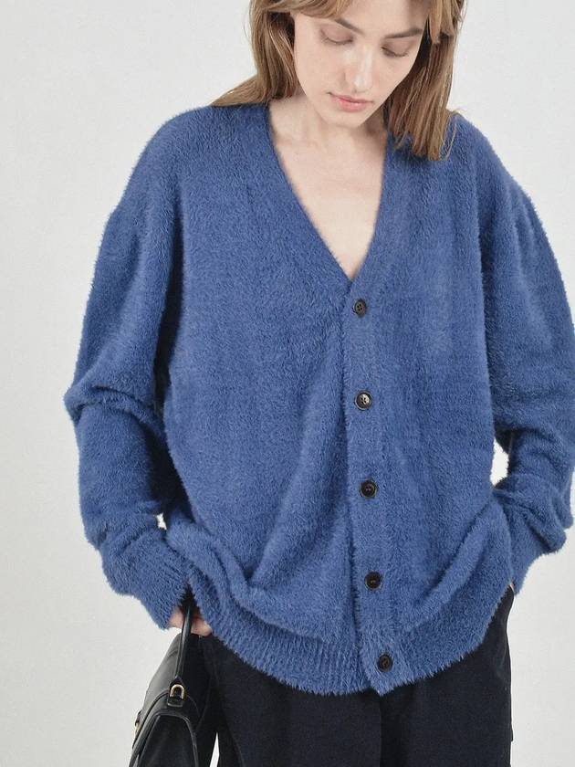 Chancesnoy Boucle Ancora Cardigan Blue - CHANCE'S NOI - BALAAN 2