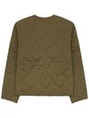 Maison Kitsune Men's Foxhead Quilted Jacket LM02106WQ4016 KHAKI - MAISON KITSUNE - BALAAN 2