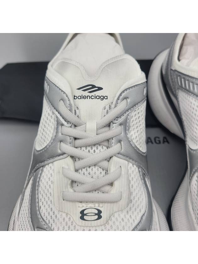 Circuit Low Top Sneakers White Silver - BALENCIAGA - BALAAN 8