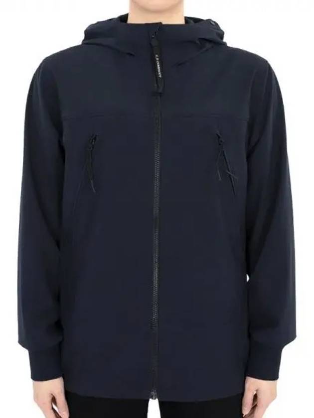 Shell-R Goggles Hooded Jacket Navy - CP COMPANY - BALAAN 2