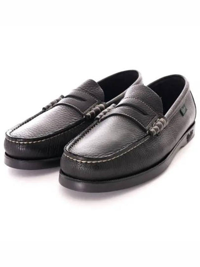 Coraux Leather Loafers Marine - PARABOOT - BALAAN 2