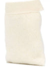 Strap Virgin Wool Knit Shoulder Bag White - LEMAIRE - BALAAN 4