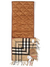 Padded Check Scarf Beige - BURBERRY - BALAAN 3