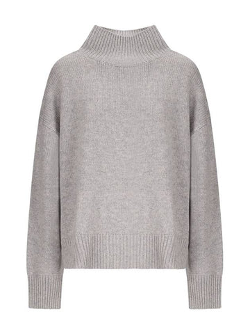 RELAXED CUT CASHMERE BLEND SWEATER - CALVIN KLEIN - BALAAN 1