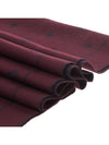 Bee Pattern Muffler Burgundy - GUCCI - BALAAN 6