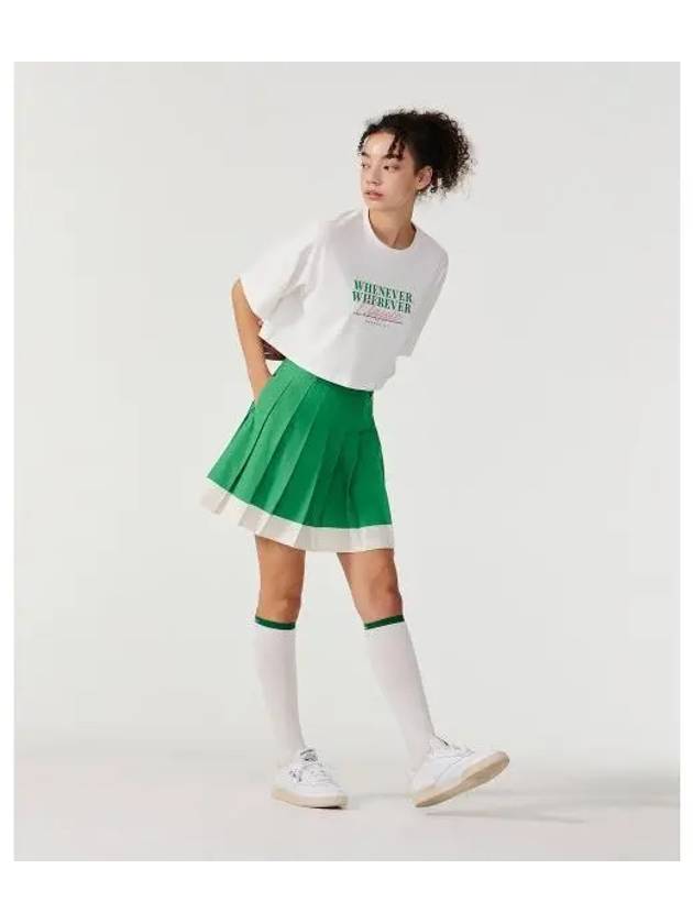 vector tennis rally skirt women green - REEBOK - BALAAN 1