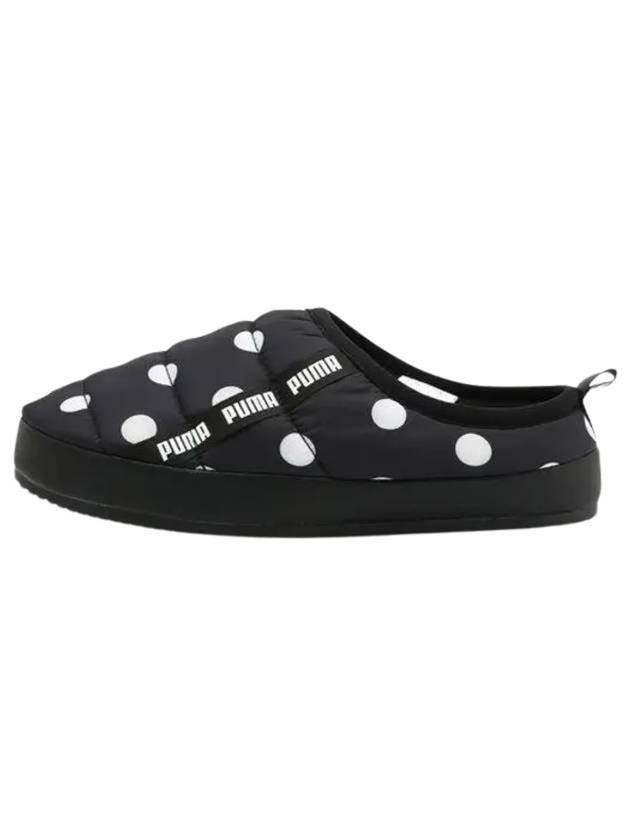 Tuff Padded Polka Dot Slippers Black - PUMA - BALAAN 1