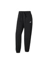 Club Fleece Mid-Rise Oversized Track Pants Black - NIKE - BALAAN 1