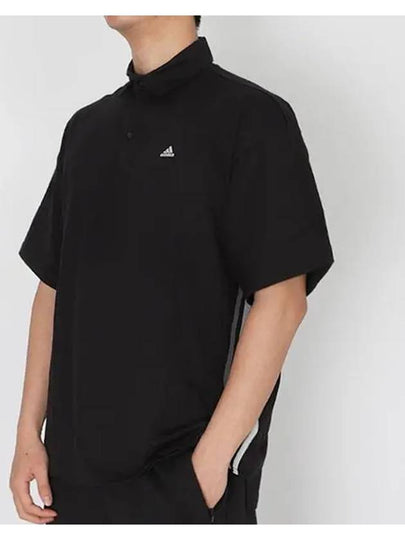 City Polo Shirt Black - ADIDAS - BALAAN 2