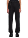 Axys Cotton Straight Pants Black - THE NORTH FACE - BALAAN 1