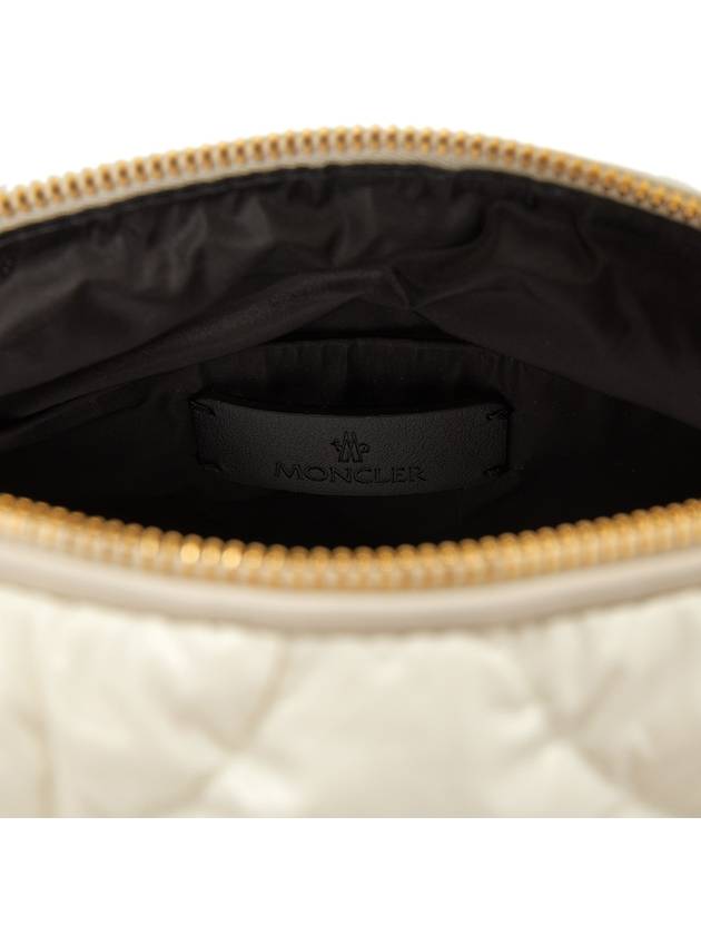 Delilah Hobo Shoulder Bag White - MONCLER - BALAAN 9