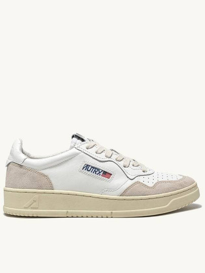 Medalist Goatskin Low Top Sneakers White - AUTRY - BALAAN 2