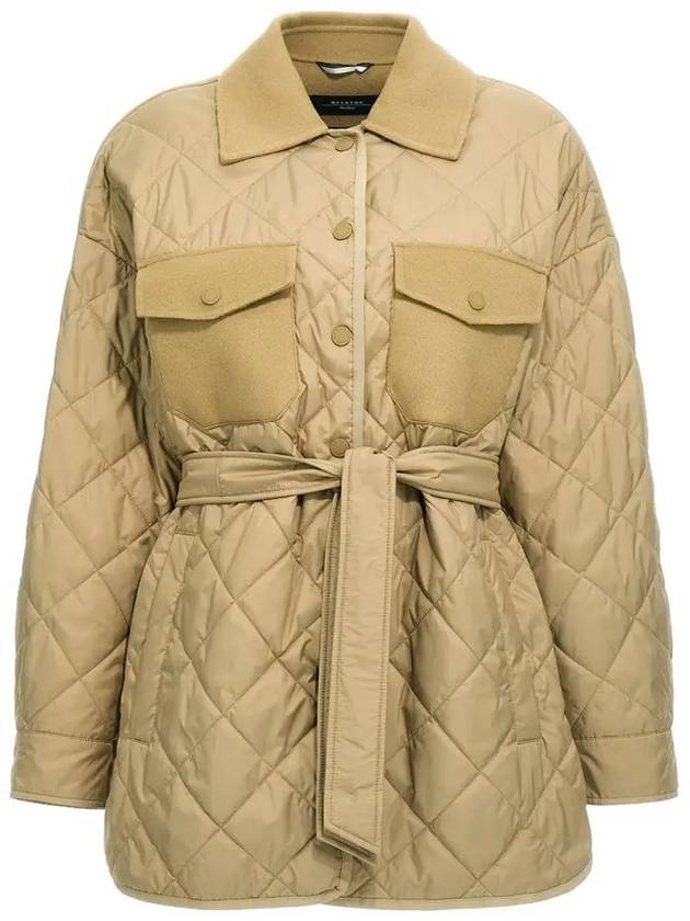 PAPRICA quilting jacket camel 2354860239 012 - MAX MARA - BALAAN 1