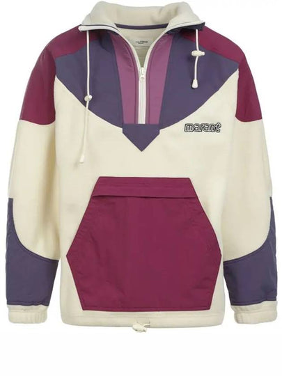 Color Block Hoodie Ivory - ISABEL MARANT - BALAAN 2