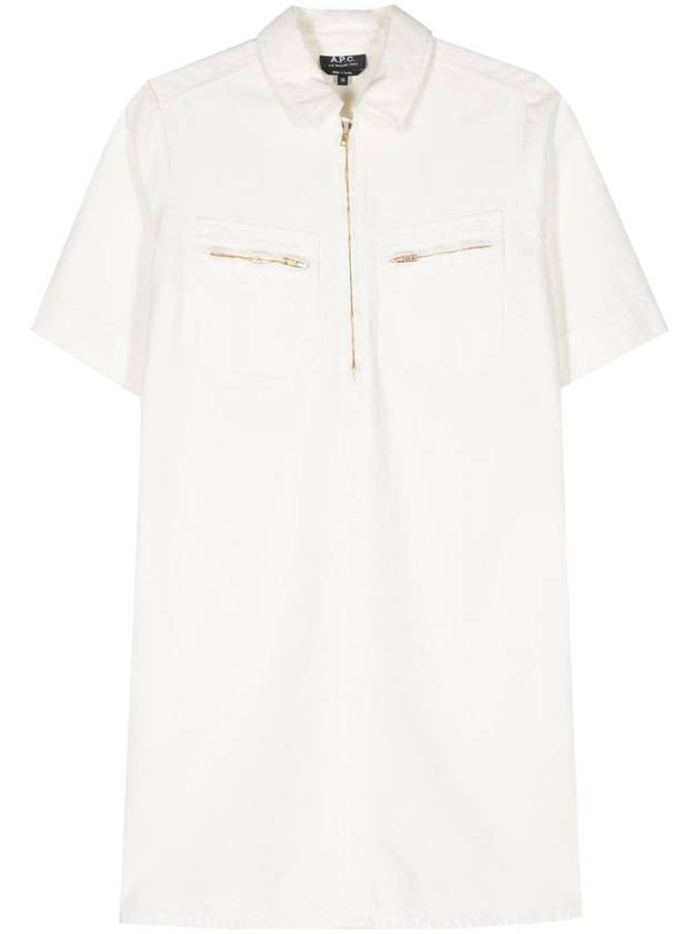 Rosa Short Dress White - A.P.C. - BALAAN 2