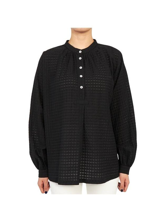 Women's Shirt COFCM F13385 LZZ NOIR - A.P.C. - BALAAN.