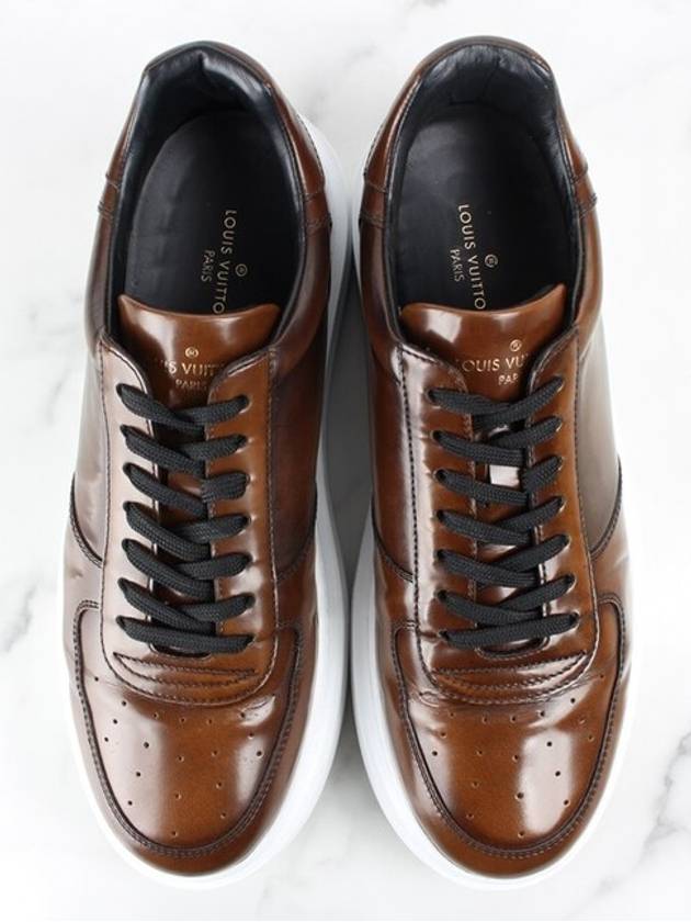 Beverly Hills sneakers brown 7 5 265 - LOUIS VUITTON - BALAAN 9