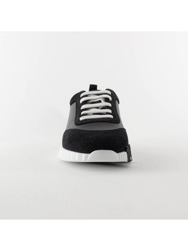 Bouncing Low Top Sneakers Noir - HERMES - BALAAN 4