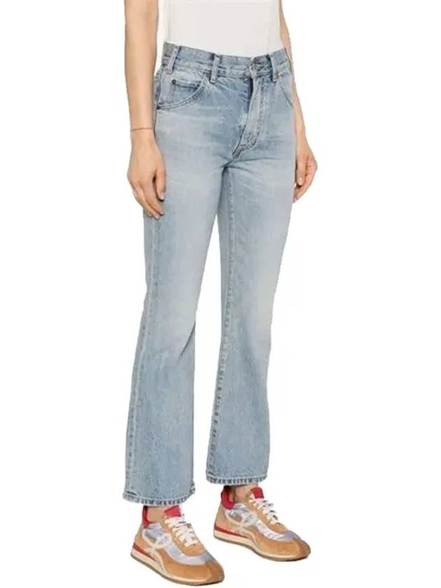 Dylan Eclipse Wash Flared Jeans Blue - CELINE - BALAAN 3