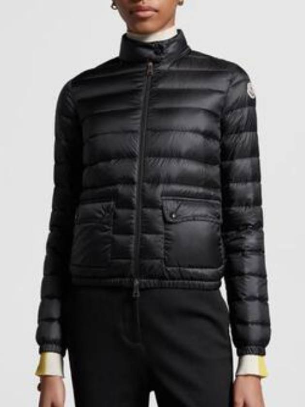 Lans Short Down Jacket Black - MONCLER - BALAAN 4