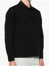 Wapen Zip-Up Jacket Black - STONE ISLAND - BALAAN 3