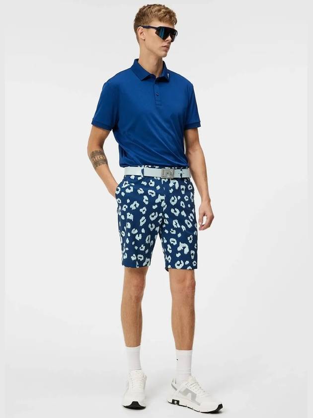 Golf KV Regular Fit Print GMJT11526 O341 Men's Regular Fit Print - J.LINDEBERG - BALAAN 5