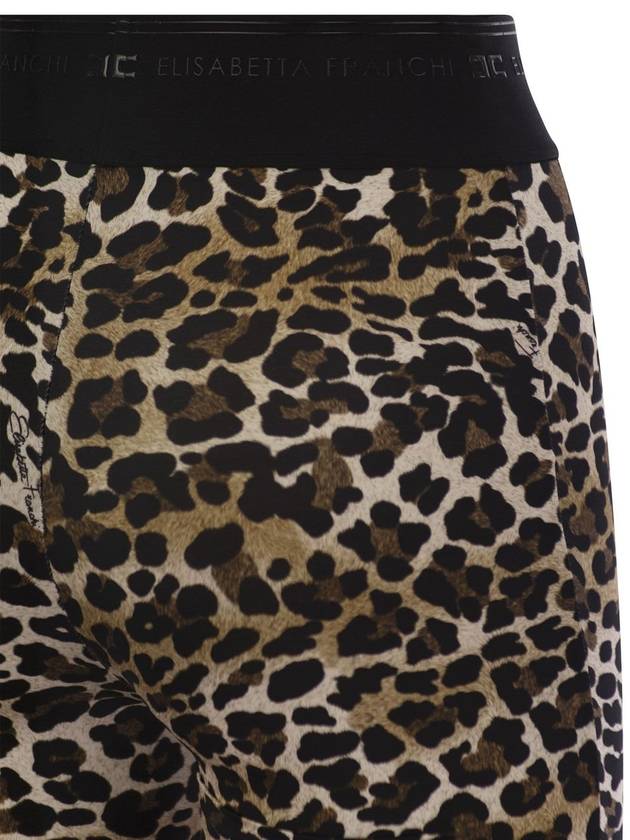 Lycra animal leggings - ELISABETTA FRANCHI - BALAAN 4