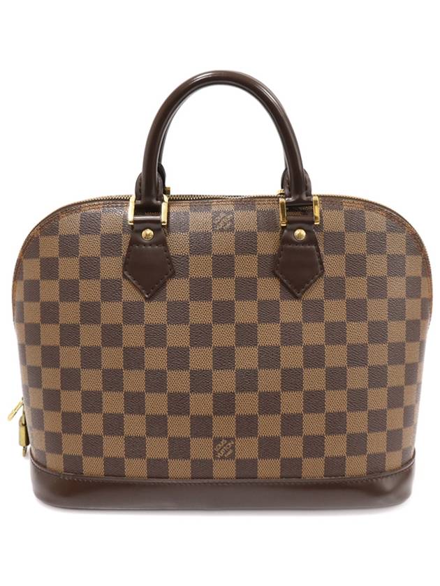 N51131 Damier Eben Canvas Alma PM Tote Bag - LOUIS VUITTON - BALAAN 1