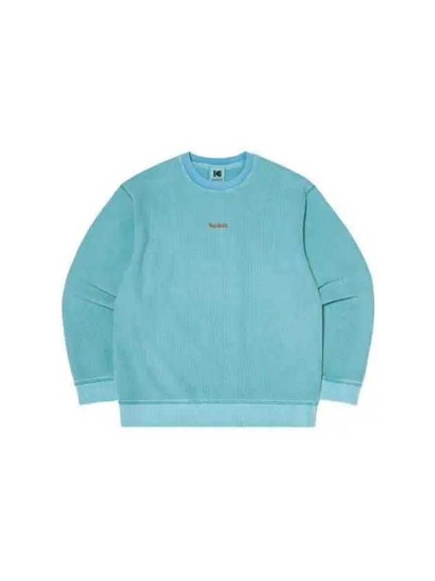 KODAK Apparel Scenery Waffle Washing Sweatshirt SBLUE - KODO - BALAAN 1