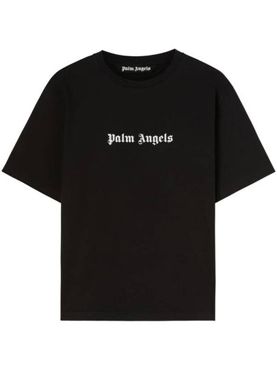 Long Sleeve T-Shirt PMAA089F23JER0021001 BLACKWHITE BLACK - PALM ANGELS - BALAAN 2