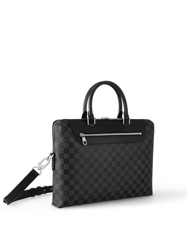 Porte Documeng Jour Briefcase Gray - LOUIS VUITTON - BALAAN.