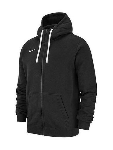 Team Club 19 Fleece Zip Up Hoodie Black - NIKE - BALAAN 1