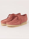 Originals Wallabee Terracotta Suede Loafers Pink - CLARKS - BALAAN 2